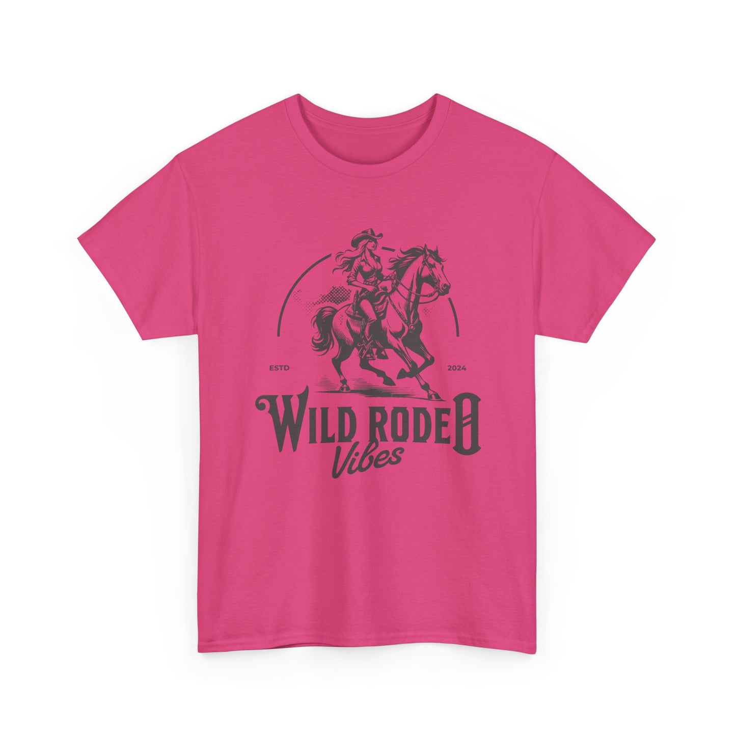 Wild Rodeo Cowgirls Graphic T Shirt Women's Vintage Retro Cotton Tee