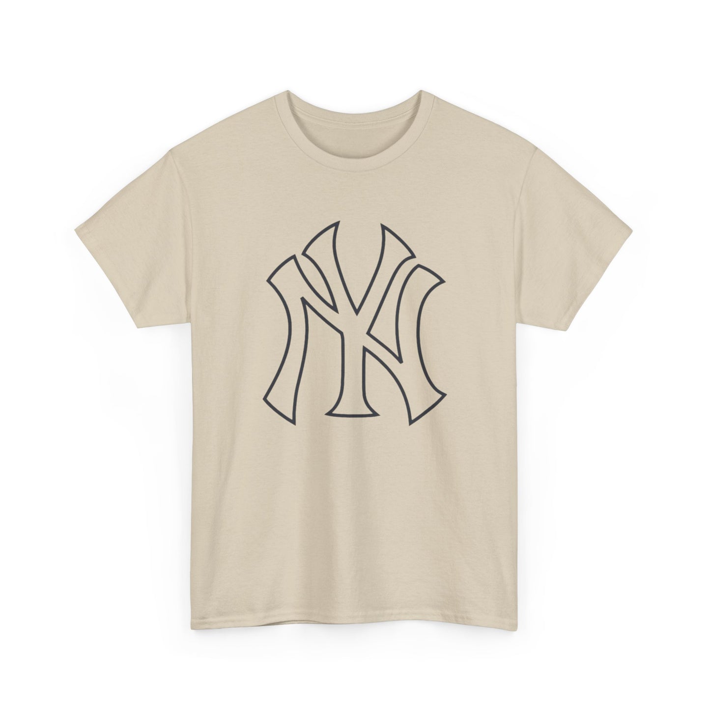 New York Emblem Logo Graphic T Shirt S-5XL Unisex Heavy Cotton Tee