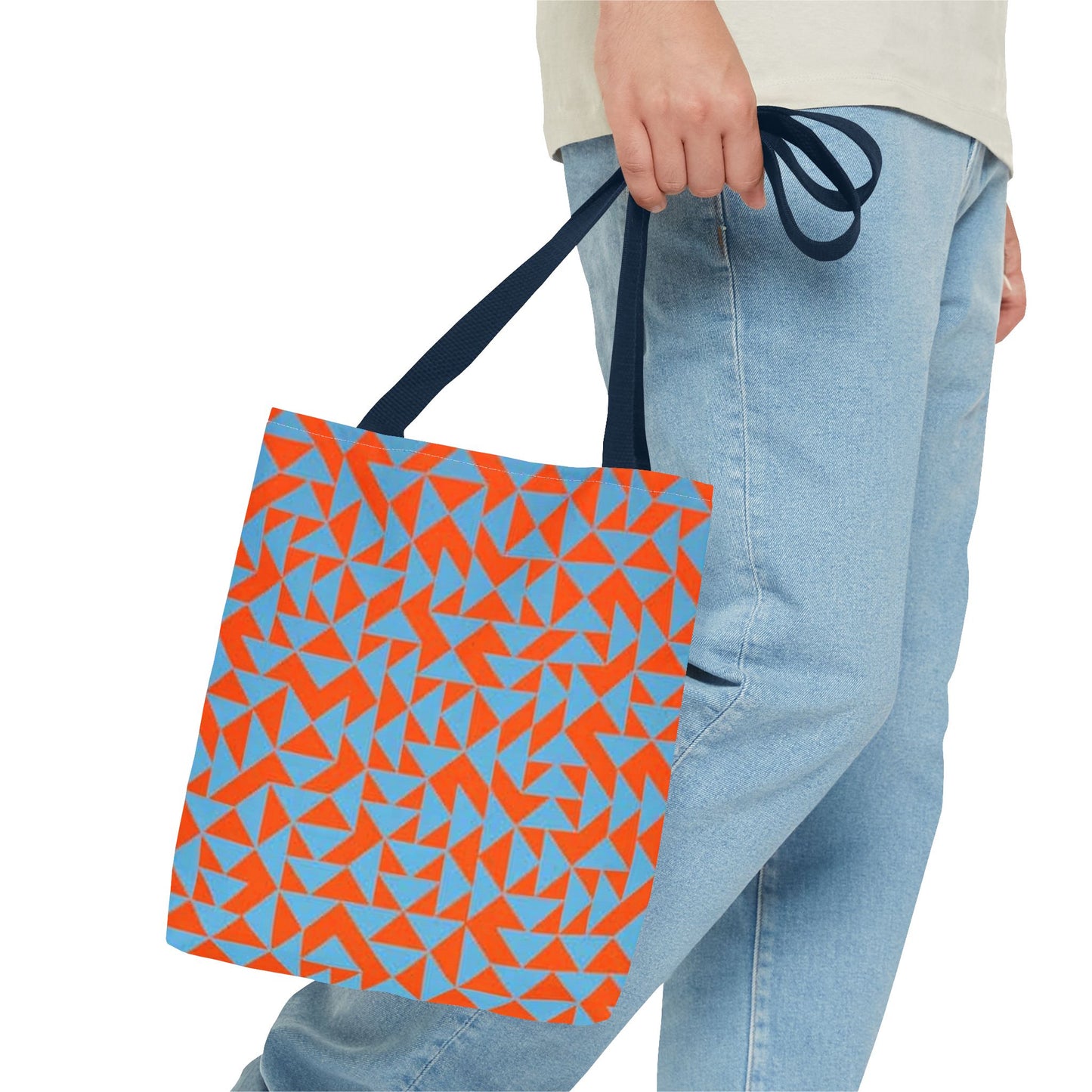 Orange And Blue BRAND NEW Modern Purse - Pocketbook - Travel Tote Bag (AOP)