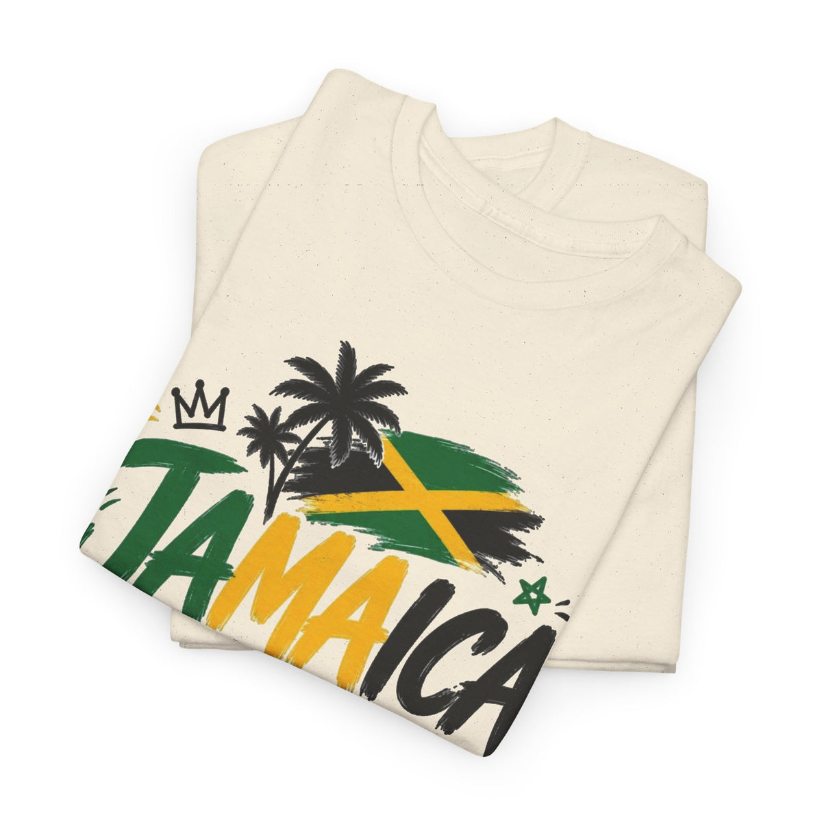 Jamaica Graphic T Shirt Men's Retro Travel Islands Heavy Cotton Tee