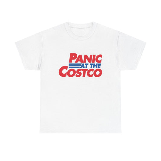 Panic At The Costco Funny Graphic T Shirt Adult NEW