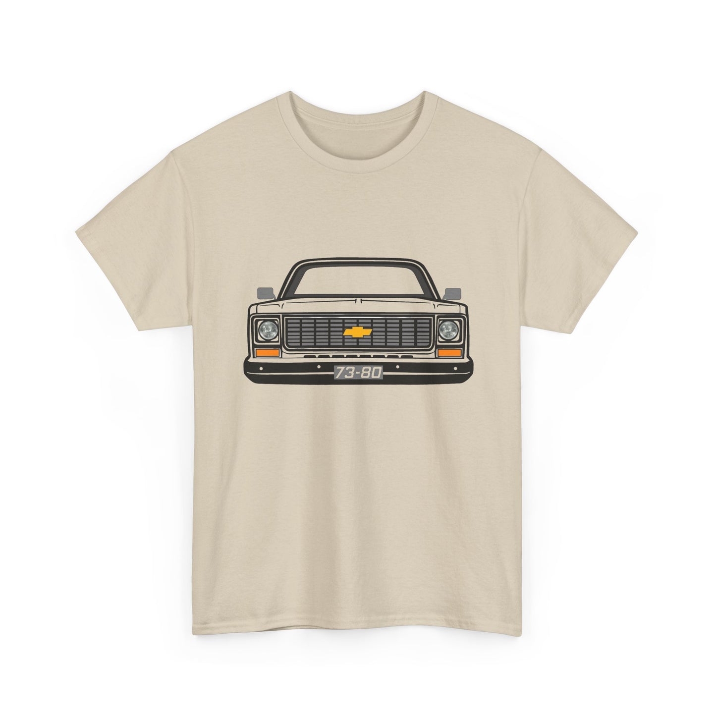 Square Body Chevy Classic Trucks Graphic T Shirt Unisex Heavy Cotton Tee NEW