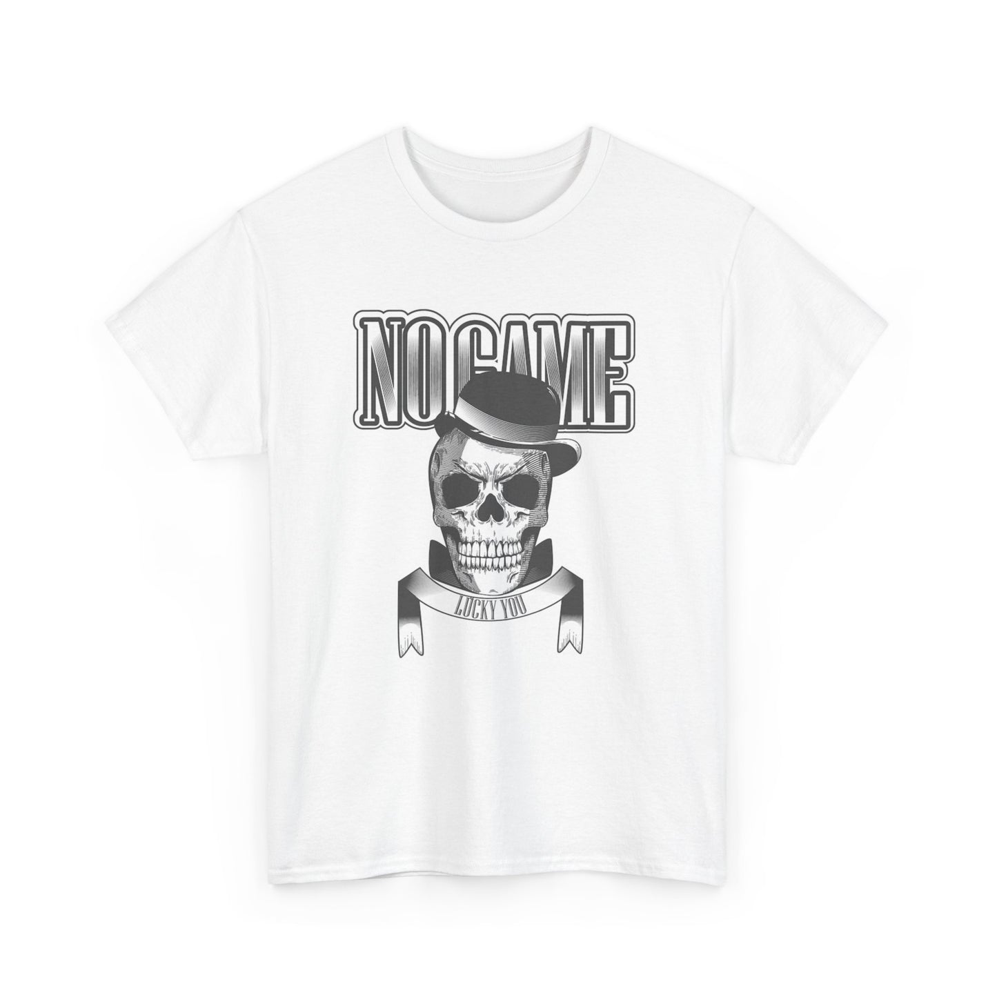 No Game Lucky You Graphic T Shirt Unisex Heavy Cotton Tee