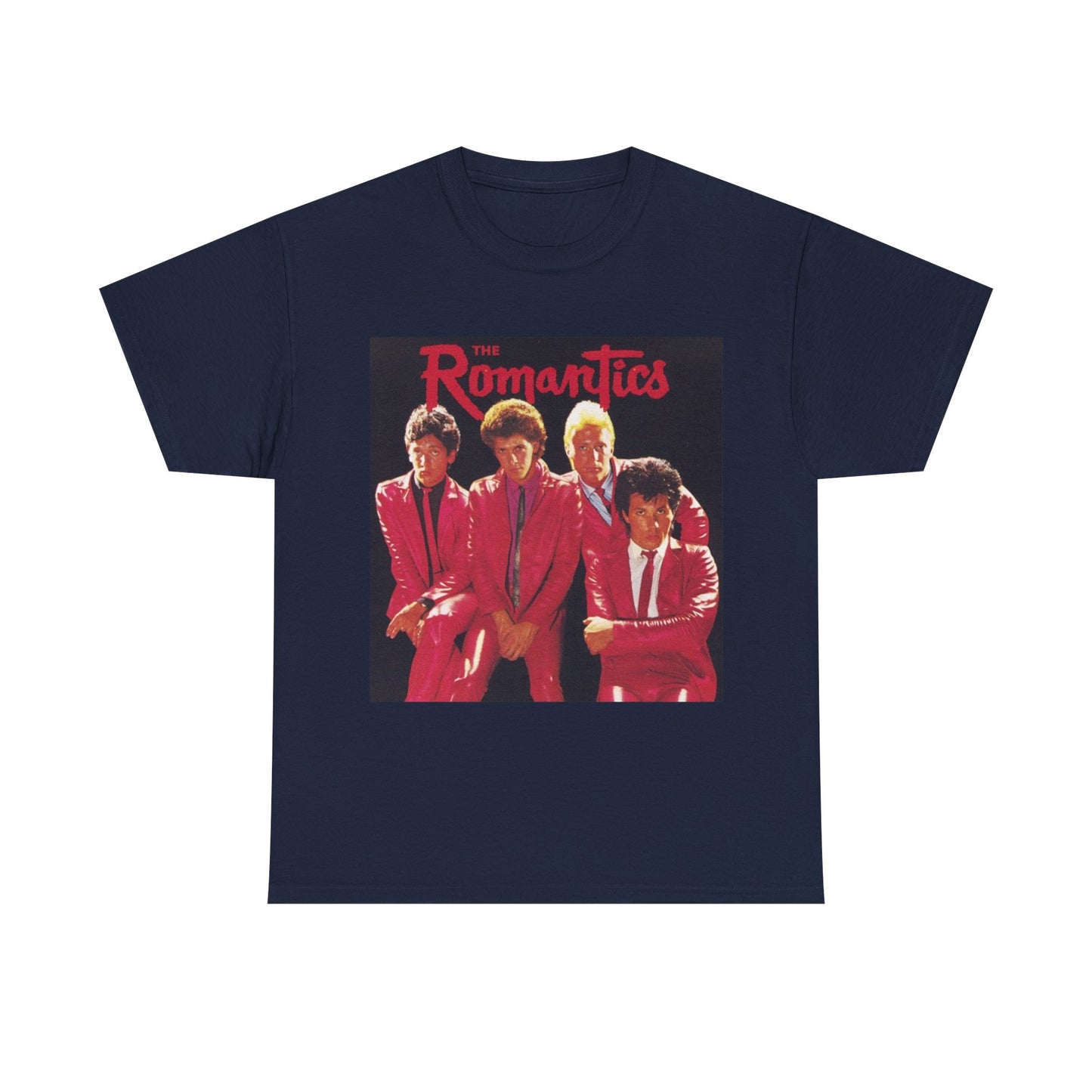 The Romantics Tshirt Vintage Band Poster Retro Unisex Heavy Cotton Tee