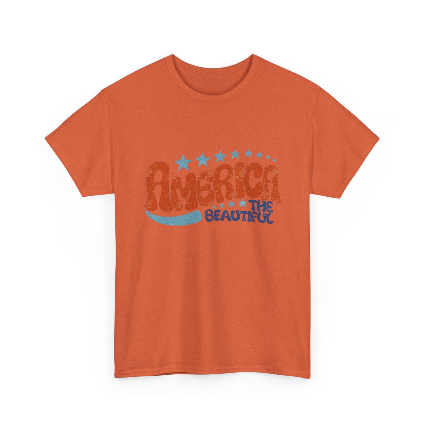 America The Beautiful Graphic T Shirt Adult New Tee