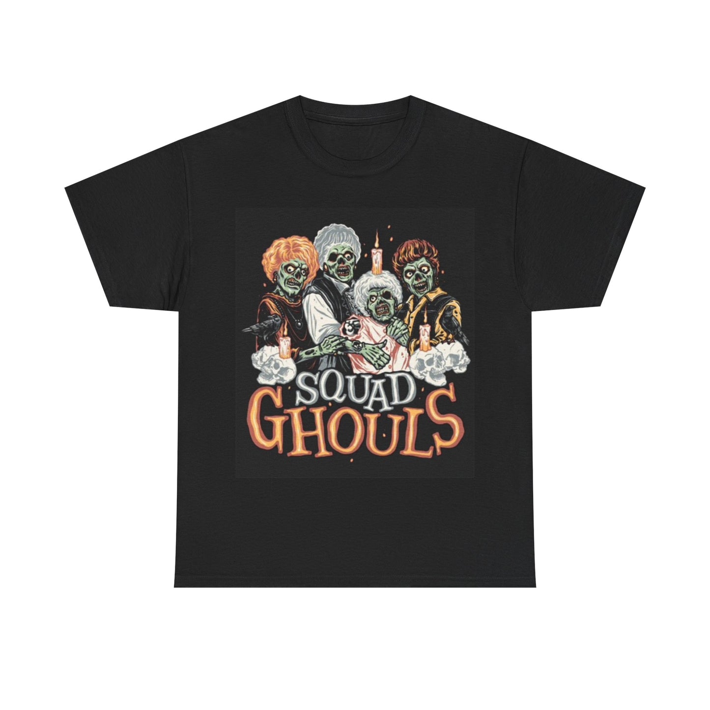 Squad Goals Shirt Funny Ghouls and Goblins Graphic Unisex Heavy Cotton Tee