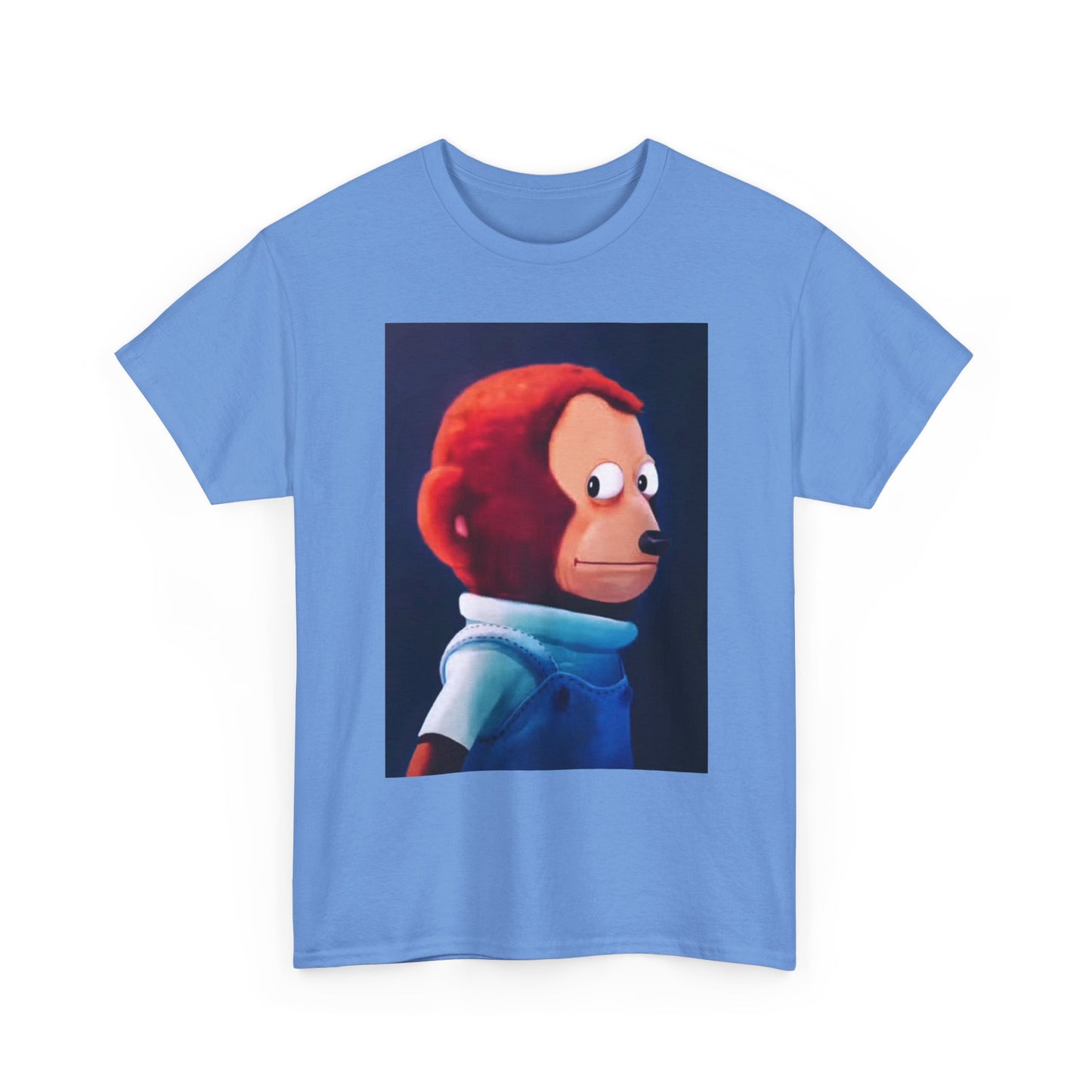 Funny Side Eye Jokes T Shirt MEME Comedy Cartoon Painting Unisex Heavy Cotton