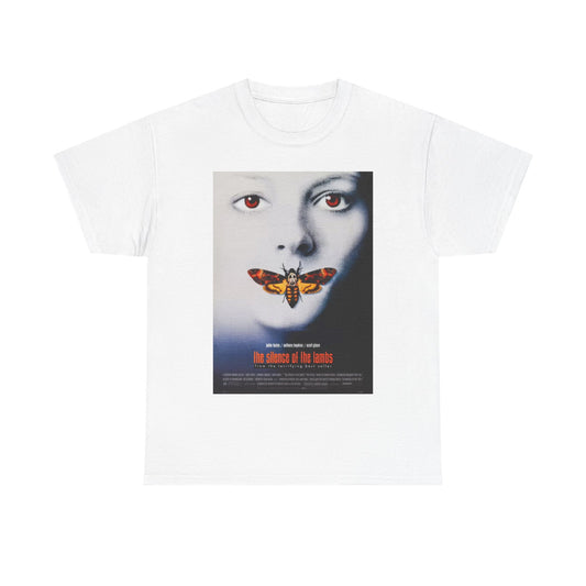 The Silence Of the Lamb Tshirt Vintage Thriller movie 90s Unisex Heavy Cotton
