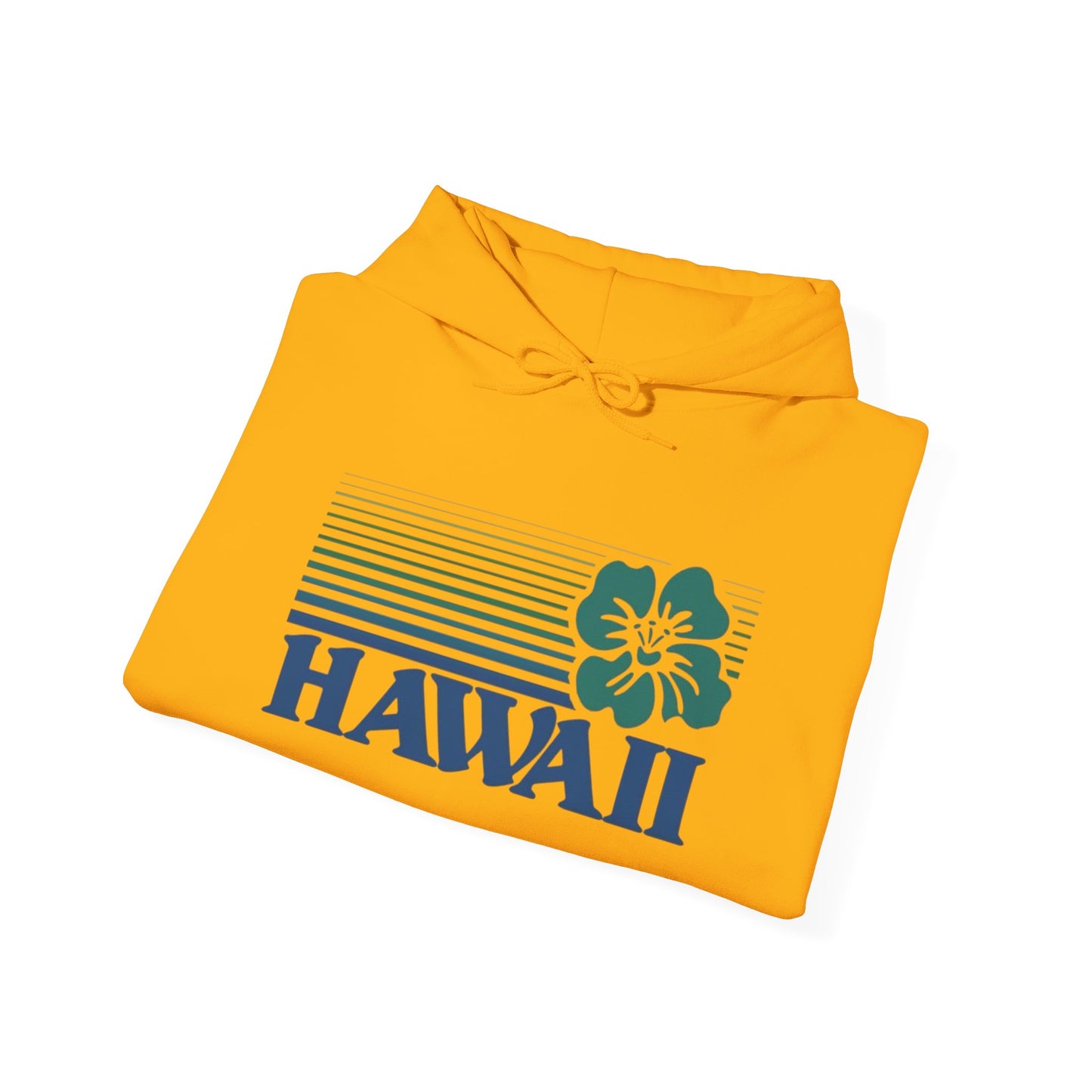 Hawaii Surfing Graphic Hoodie Unisex Heavy Blend™ Hooded Sweatshirt