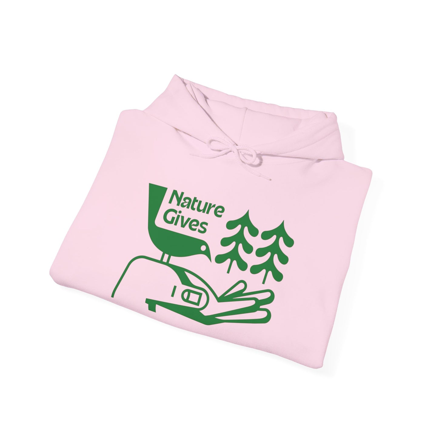 Nature Gives Graphic Hoodie Unisex Heavy Blend™ Hooded Sweatshirt