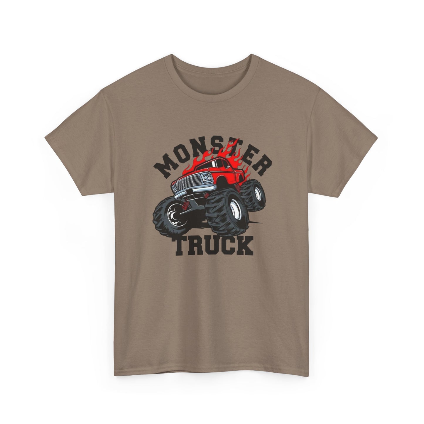 Monster Truck Graphic T Shirt Unisex Heavy Cotton Tee