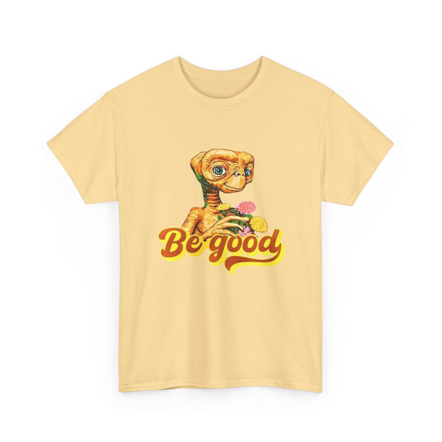 Be Good ET Alien Vintage Graphic T Shirt NEW ADULT Tee