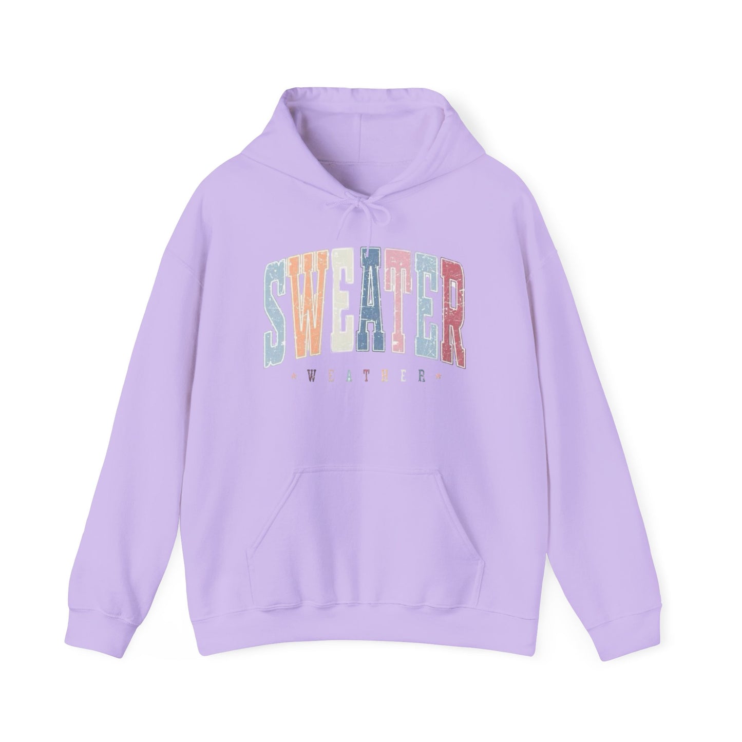 Sweater Weather MULTIPLE COLORS Graphic Hoodie Heavy Blend™ Hooded Sweatshirt