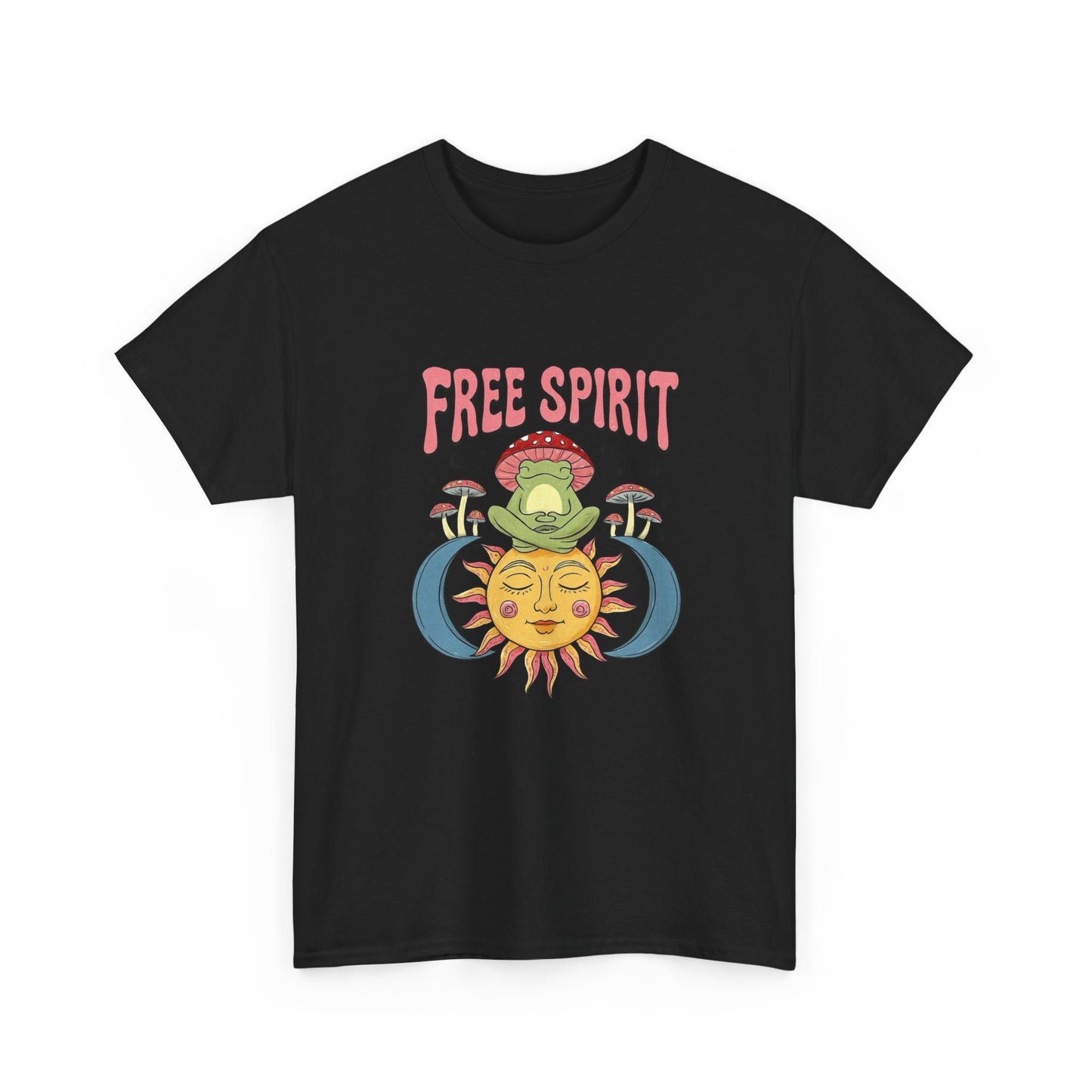 Free Spirit Graphic T-Shirt Men's Women's Heavy Cotton Tee NEW GIFT