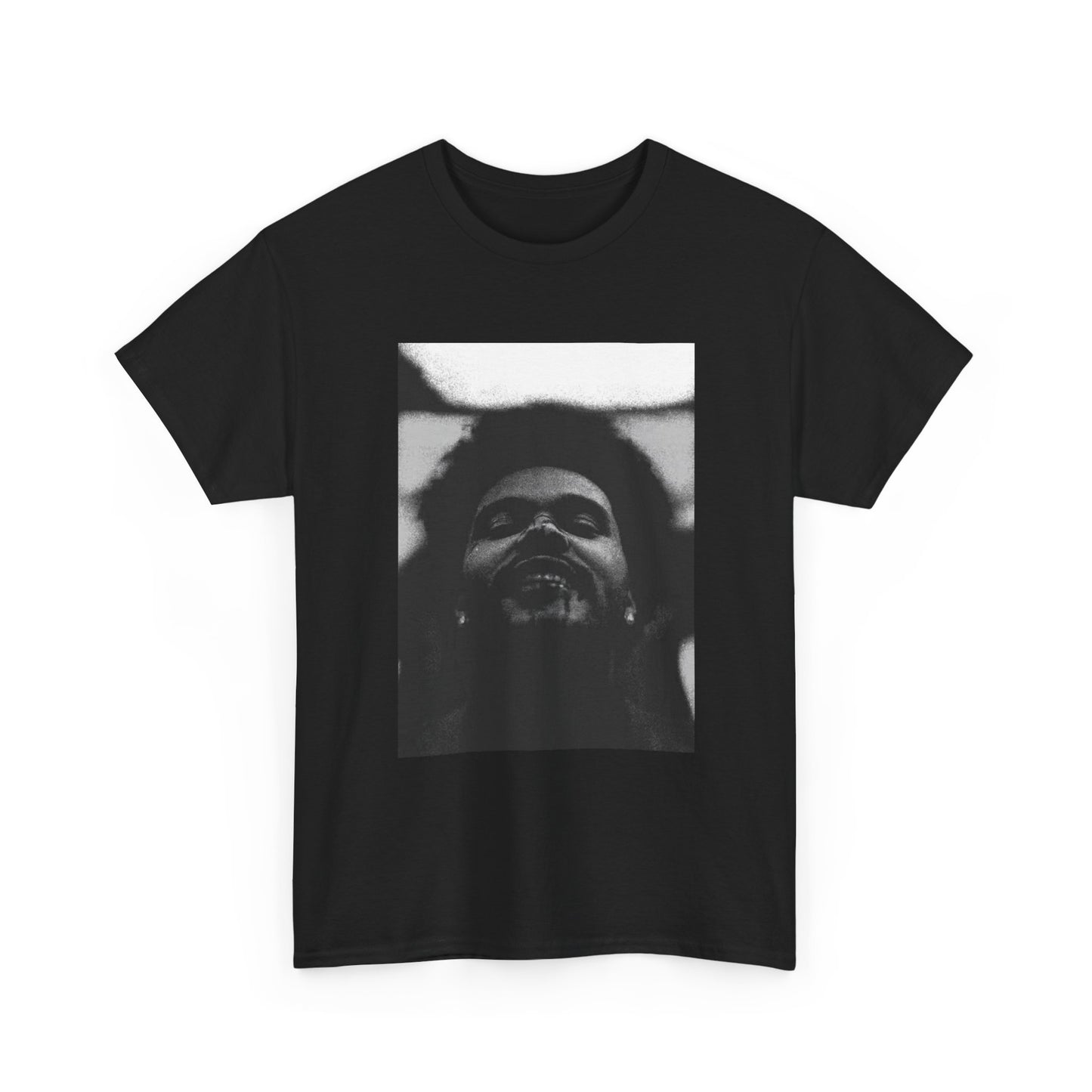 The Weekend Tshirt Retro Big Head Starboy Los Angles Unisex Heavy Cotton Tee
