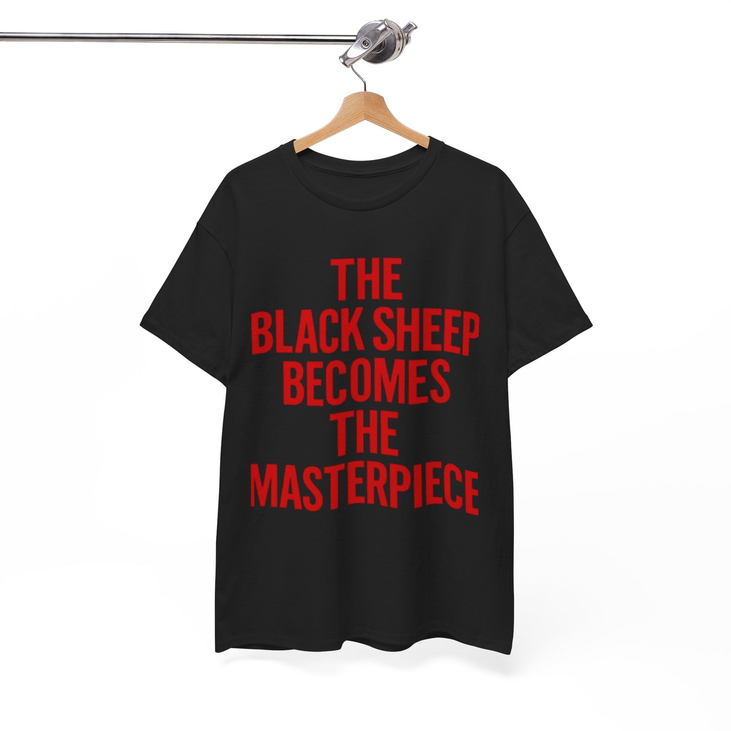 The Blacksheep Becomes The Masterpiece Graphic T Shirt NEW ADULT Heavy Cotton