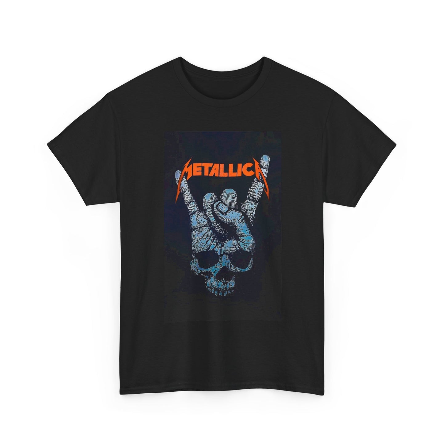 Metallica T-shirt vintage rock retro metal graphic Unisex Heavy Cotton Tee
