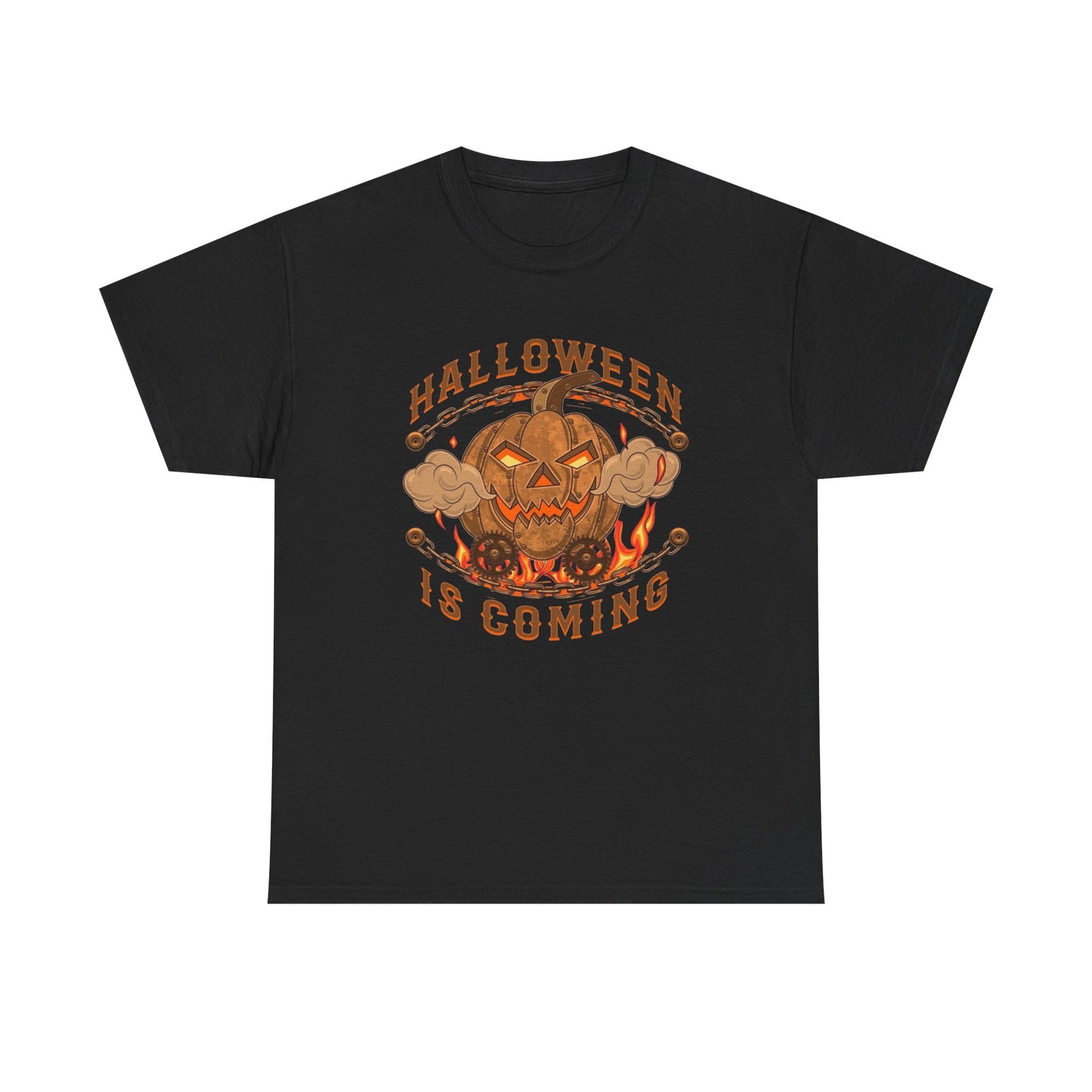 Halloween Is Coming Pumpkin Graphic T Shirt BRAND NEW GIFT