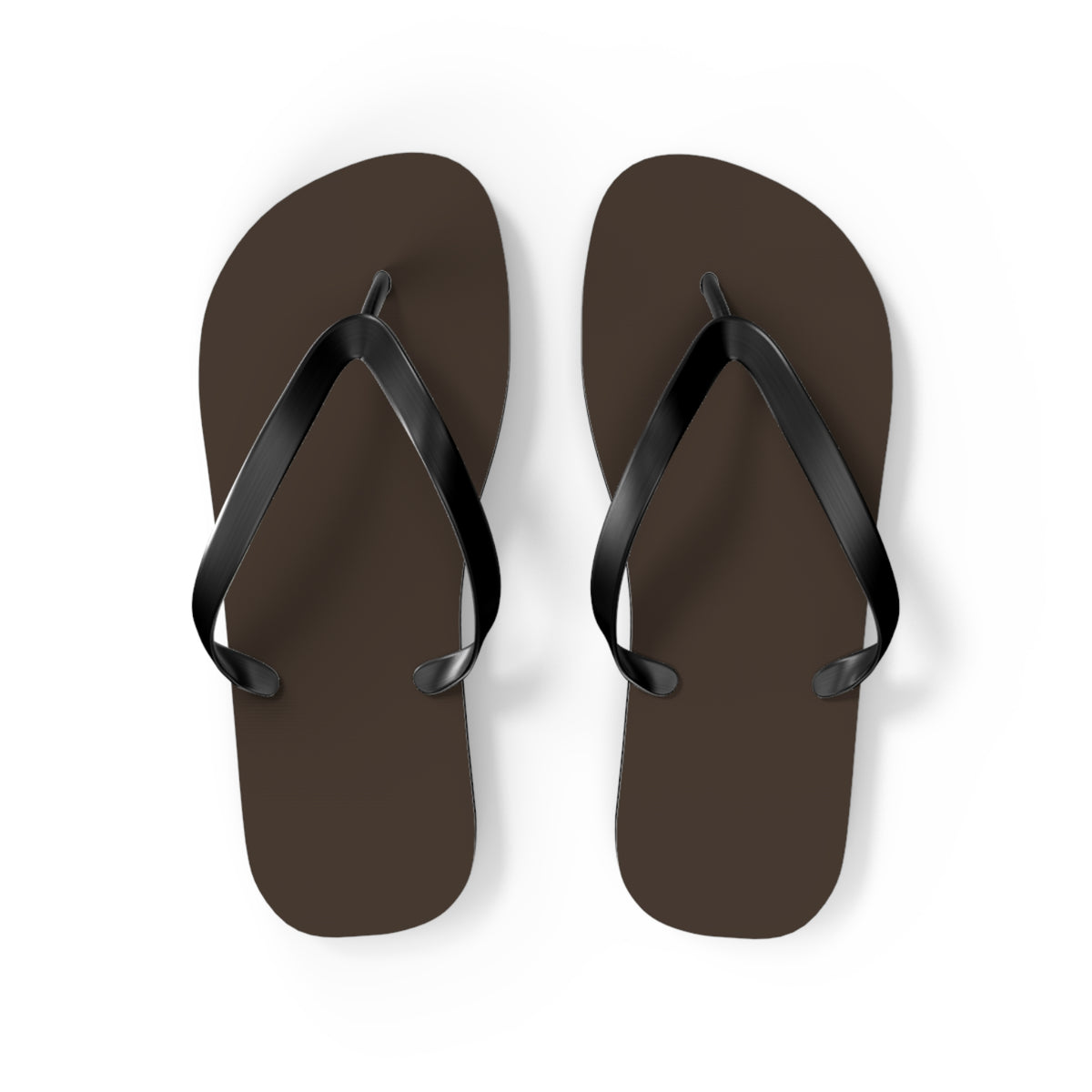 Dark Brown Flip Flops, Sandals Slides, Summer Footwear, Brand New
