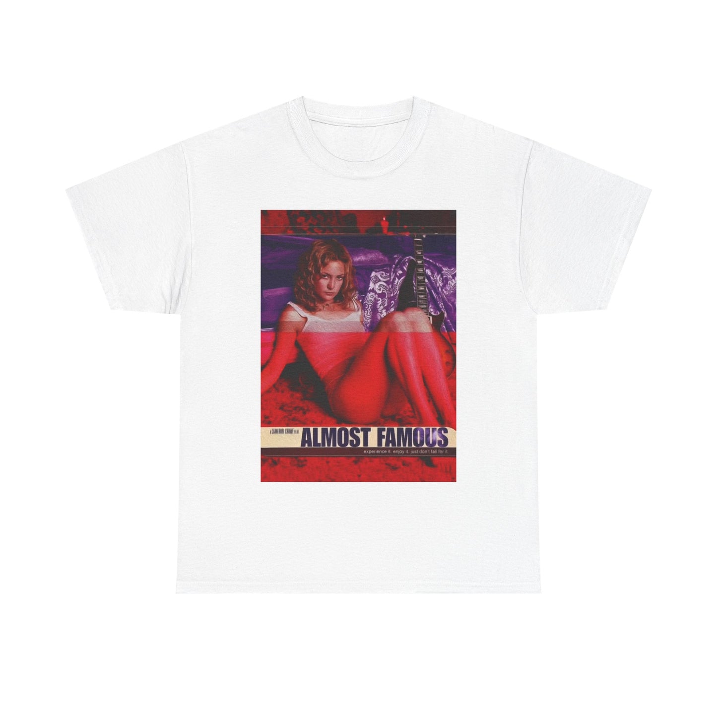 Almost Famous Tshirt Vintage Movie Poster Retro Graphic Unisex Heavy Cotton Tee