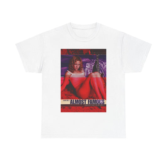 Almost Famous Tshirt Vintage Movie Poster Retro Graphic Unisex Heavy Cotton Tee