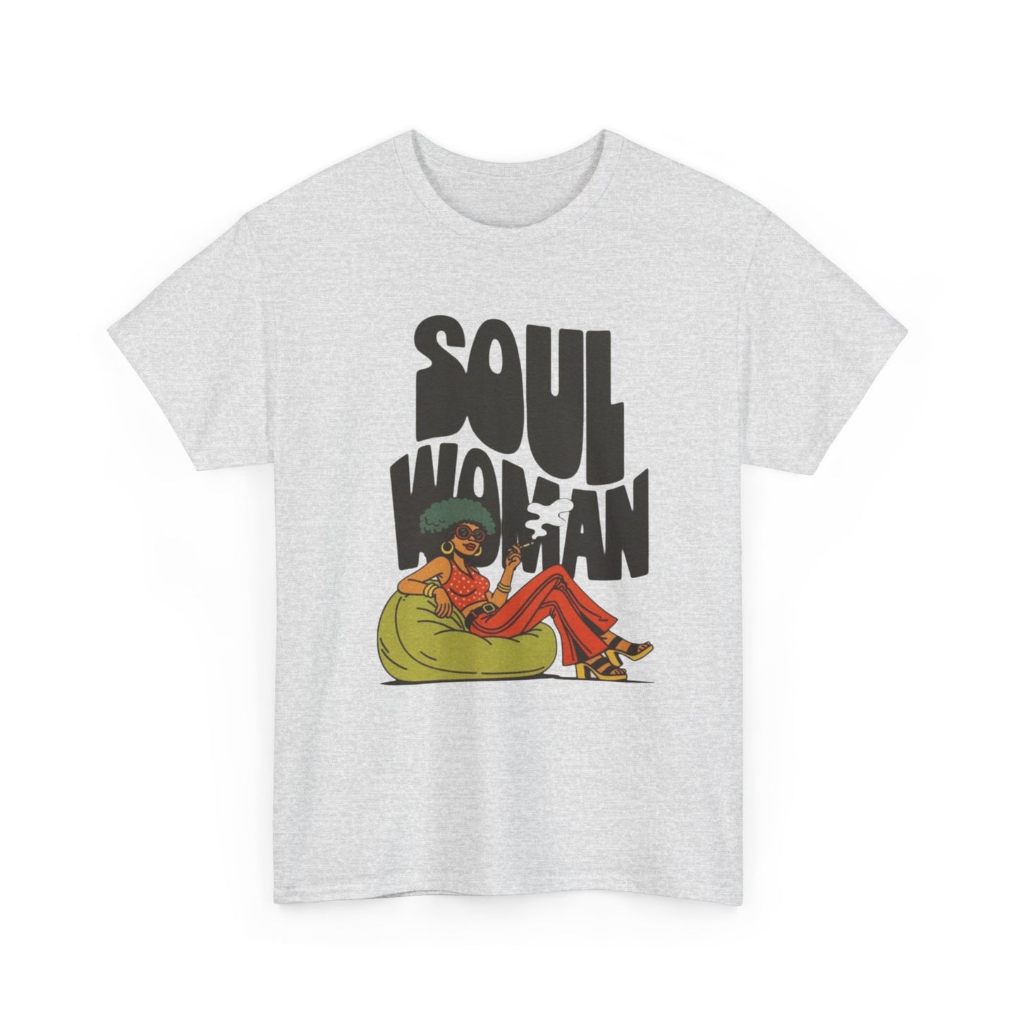 Soul Woman Graphic T Shirt ADULT NEW Unisex Heavy Cotton Tee