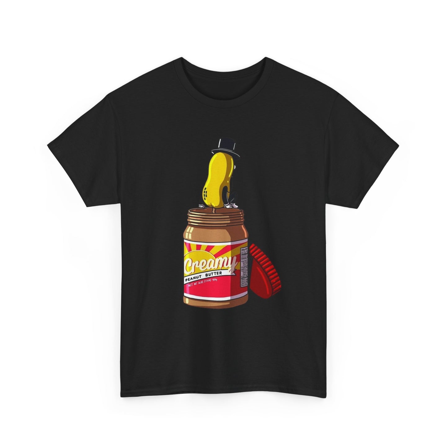 Hilarious Peanut Butter Jokes Graphic T Shirt Comedy NEW Unisex Heavy Cotton Tee