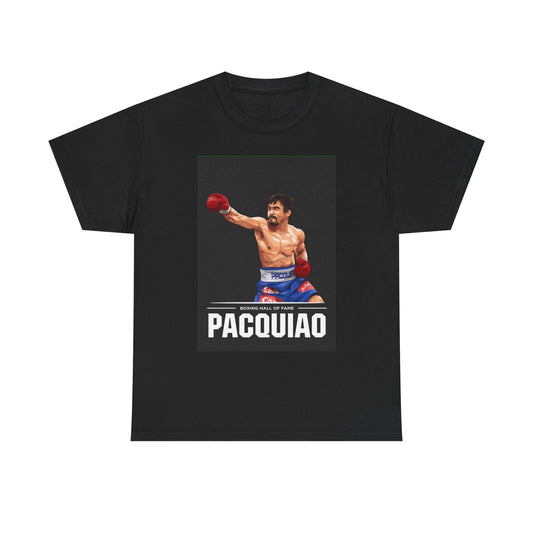 Manny Pacquiao Boxing Graphic T Shirt S-5XL Unisex Heavy Cotton Tee
