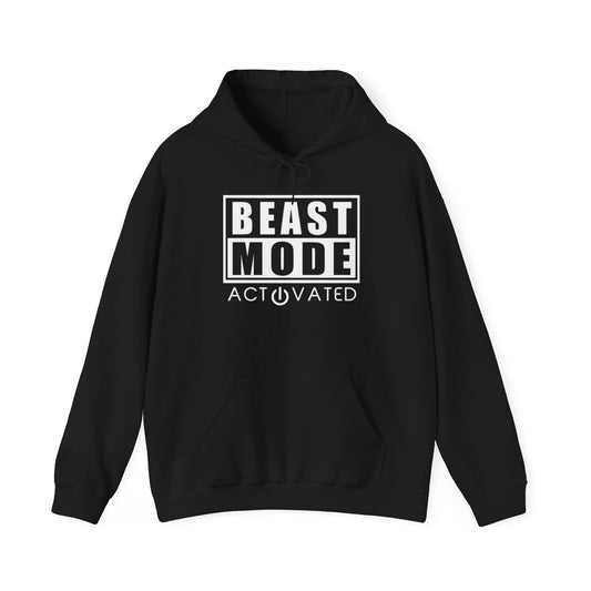 Beast Mode Activated Gaming Graphic Hoodie NEW Unisex Heavy Hooded Sweatshirt