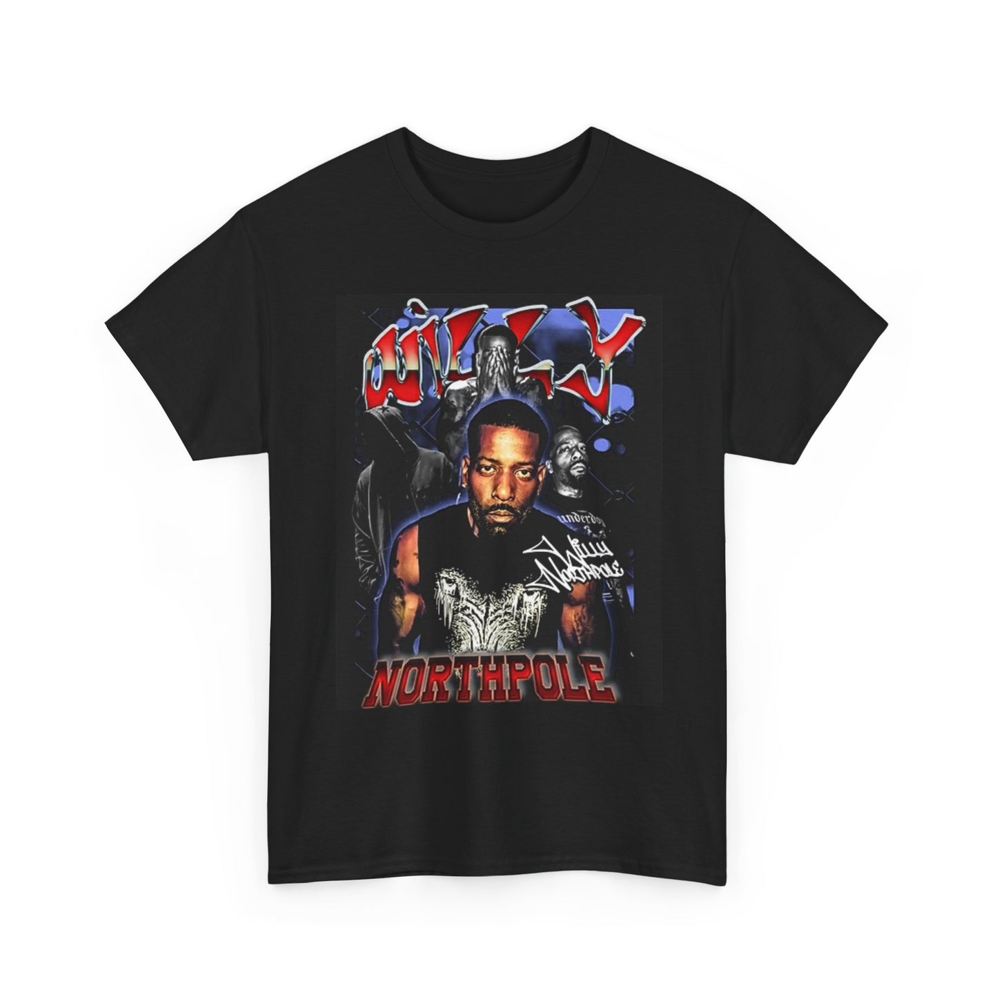 Willy North Pole Vintage T Shirt S-5XL NEW Unisex Cotton Tee