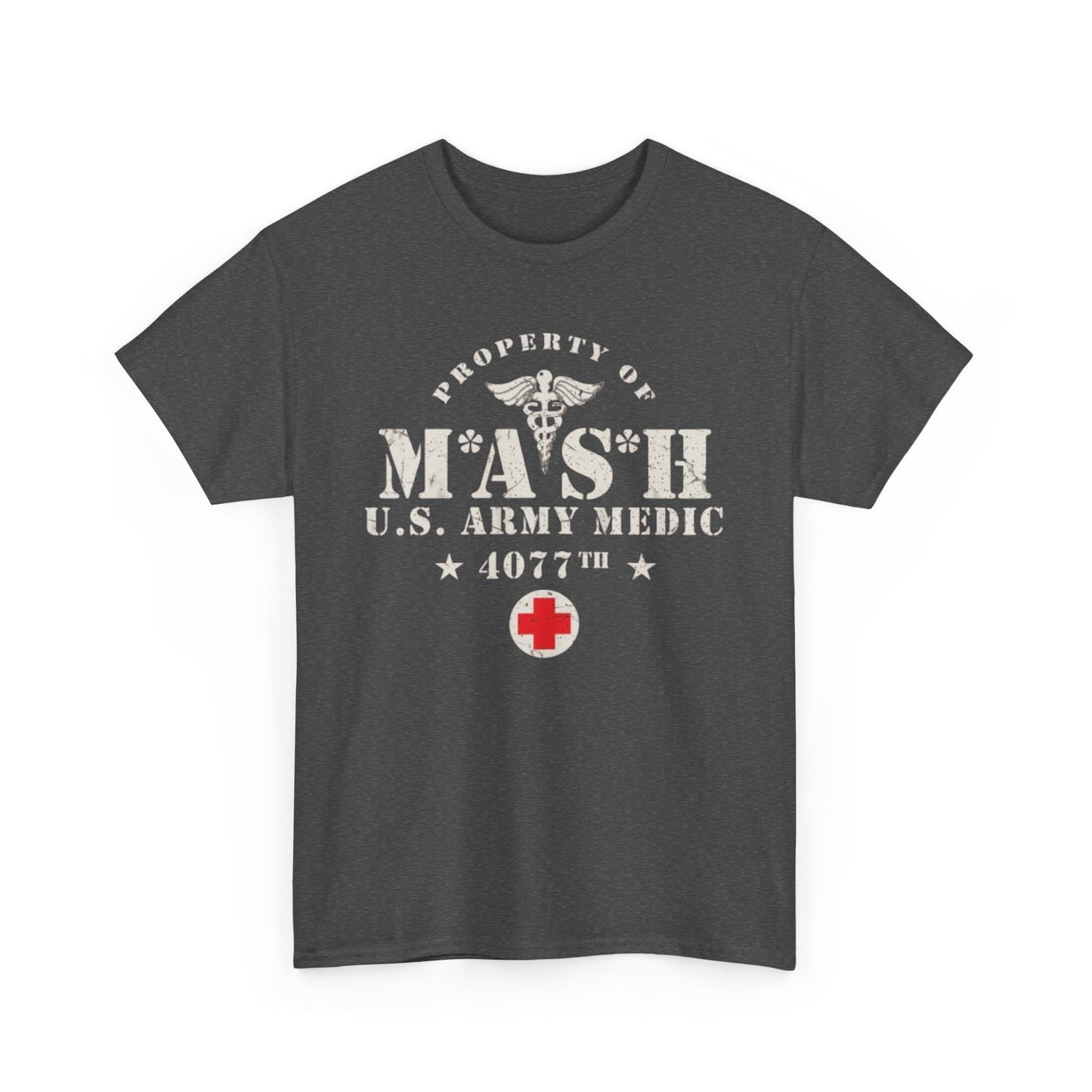 Mash Military Tshirt Vintage Tv Series Medical Retro Unisex Heavy Cotton Tee gg