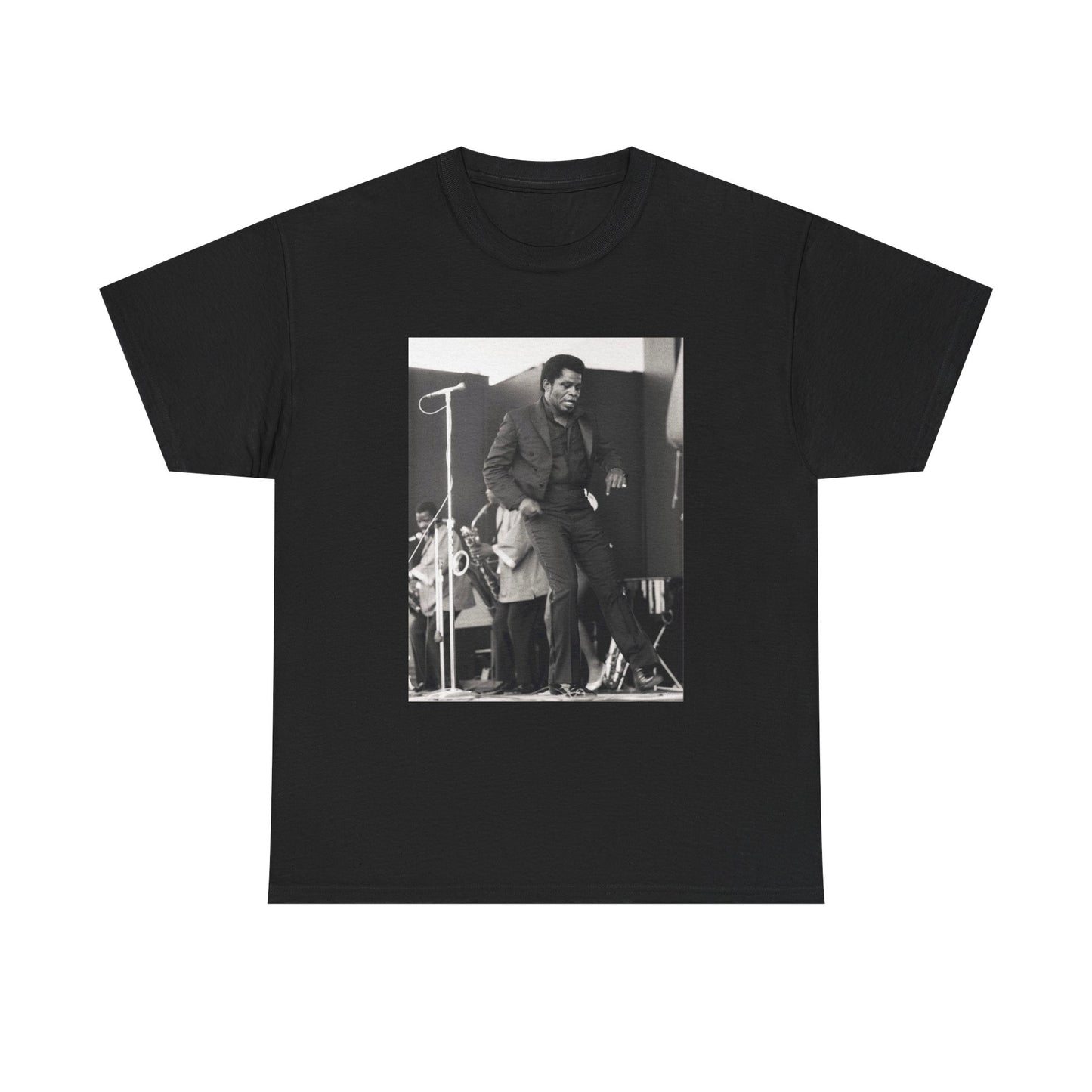 James Brown Tshirt Vintage Concert The Godfather Unisex Heavy Cotton Tee