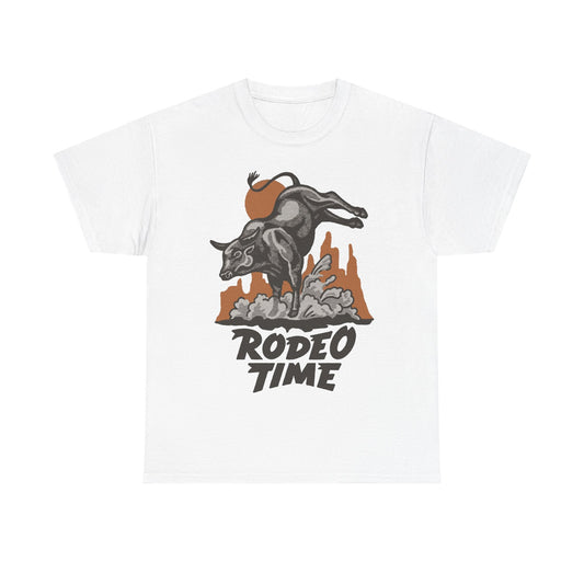 Rodeo cowboy T-shirt vintage Budweiser country retro graphic Unisex Heavy Cotton