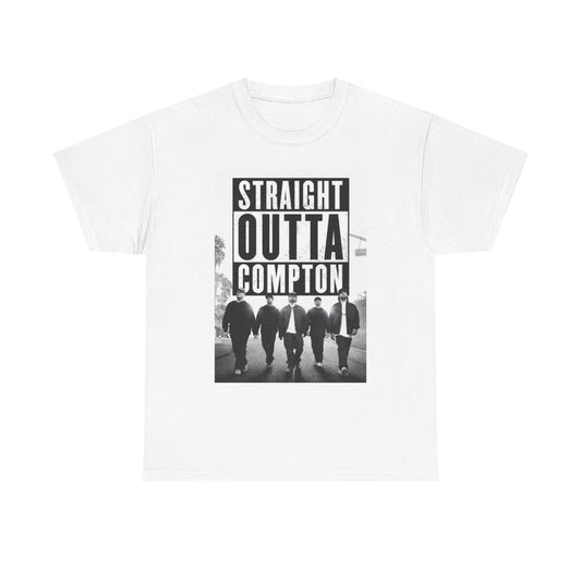 Straight Outta Compton T Shirt BRAND NEW Apparel Unisex Heavy Cotton Tee