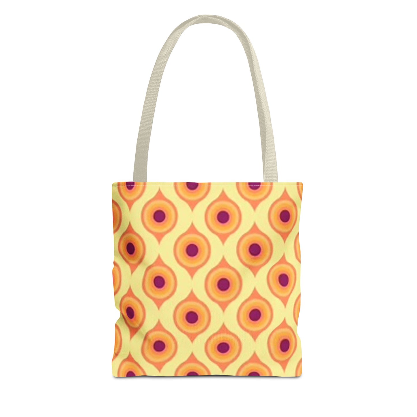 BRAND NEW Modern 70s Era Vibe GRAPHIC Tote Bag (AOP)