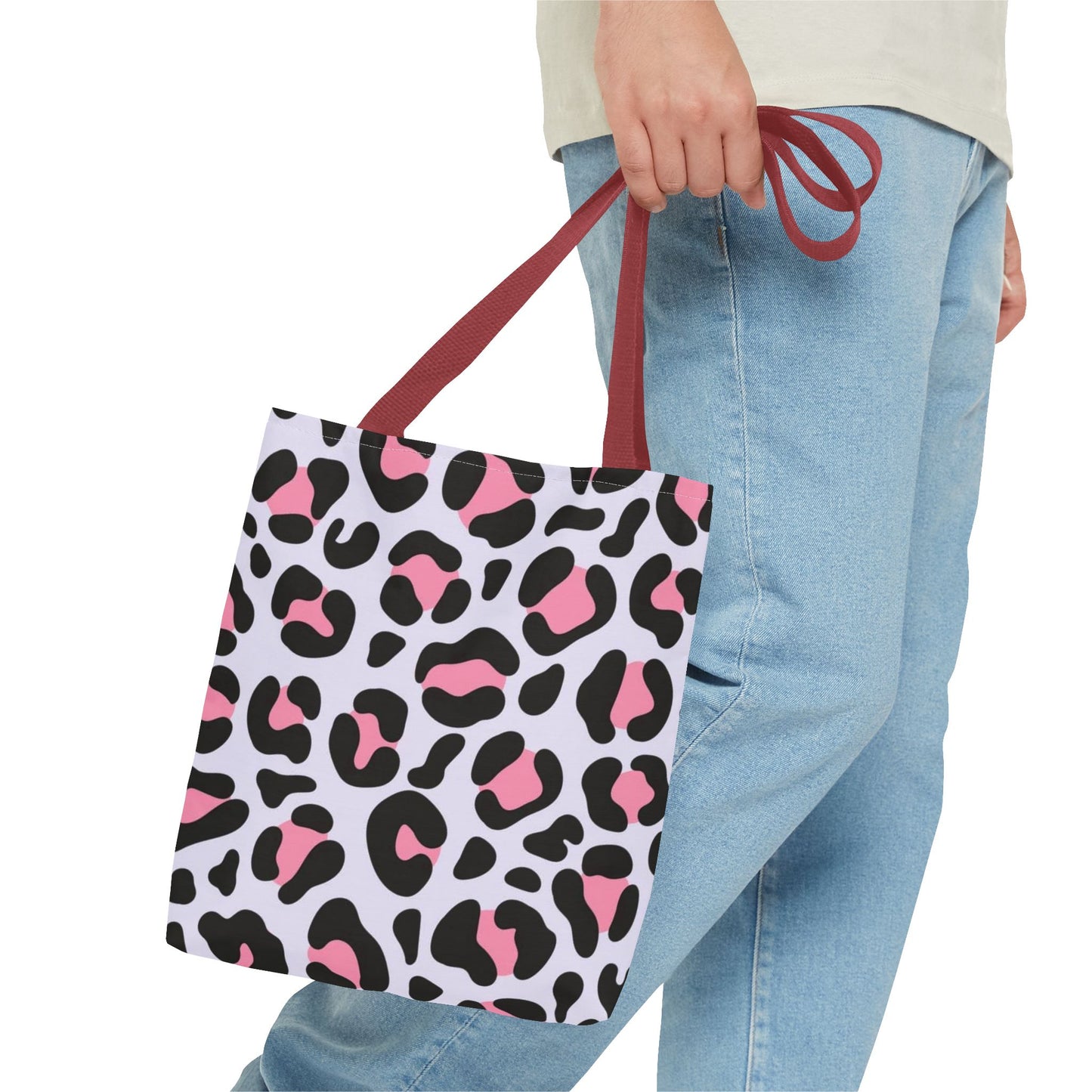 Pink Cheetah Multi Color BRAND NEW MODERN Tote Bag (AOP)