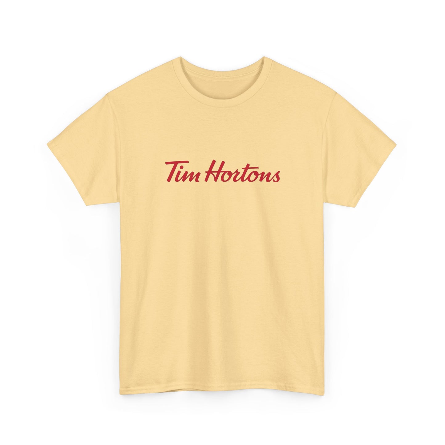 Tim Hortons Retro Graphic T Shirt ADULT NEW Heavy Cotton Tee
