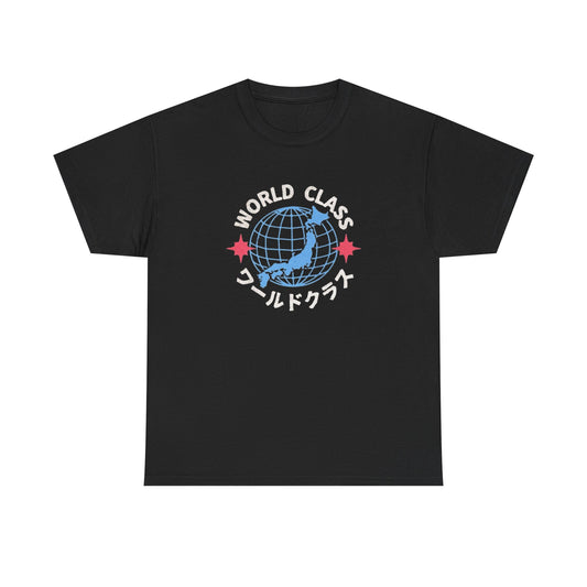 World Class Graphic T Shirt New Adult Unisex Heavy Cotton Tee