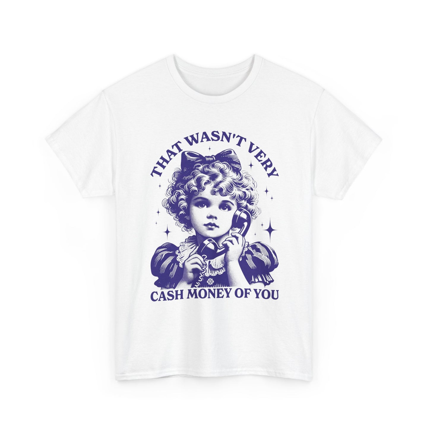 Cash Money Graphic T Shirt Women's Cotton Tee BRAND NEW