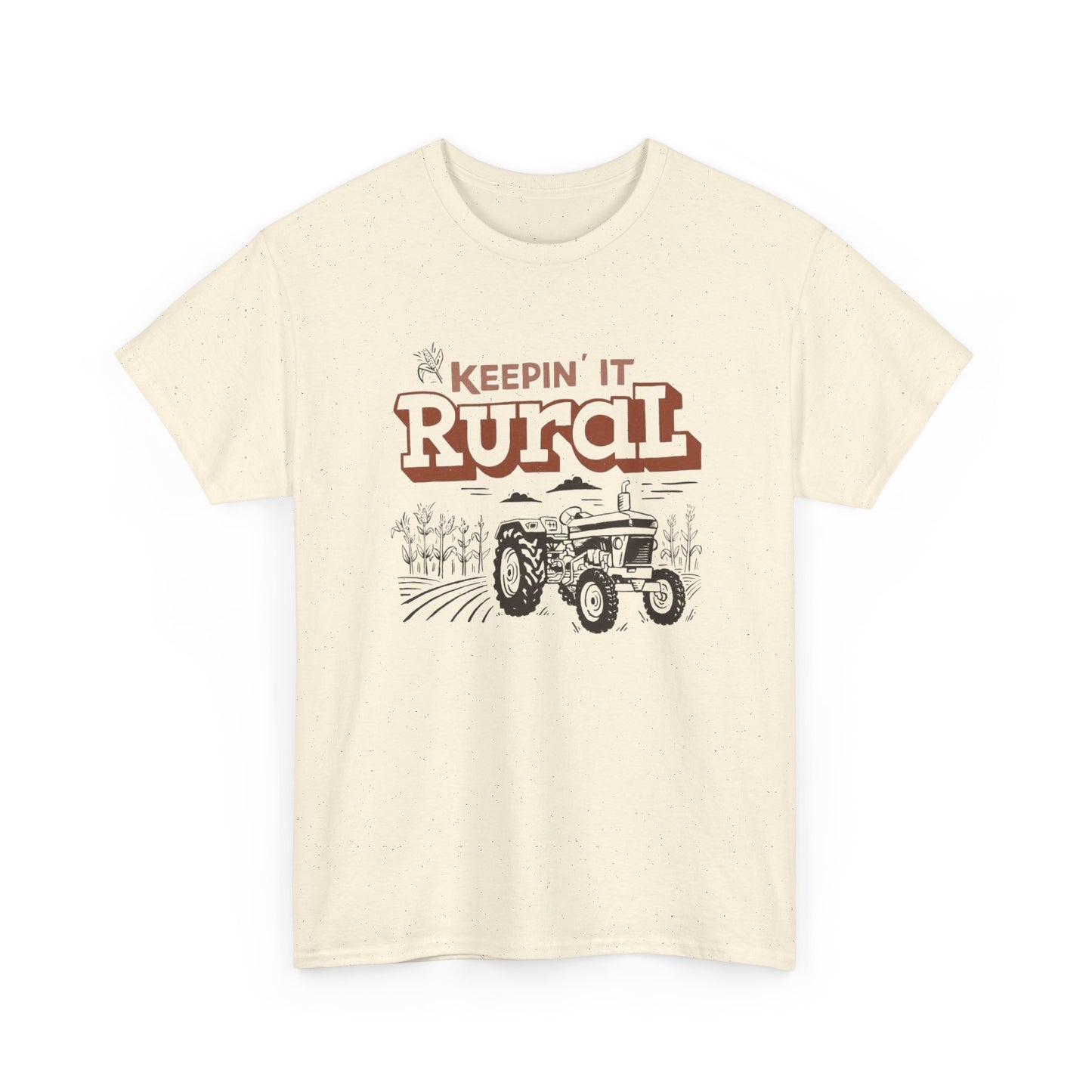 Keeping It Rural Graphic T Shirt Unisex Heavy Cotton Tee