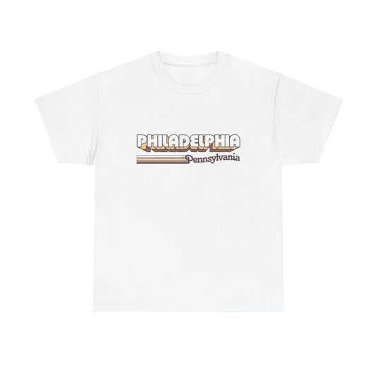 Philadelphia Pennsylvania State Graphic T Shirt ADULT NEW