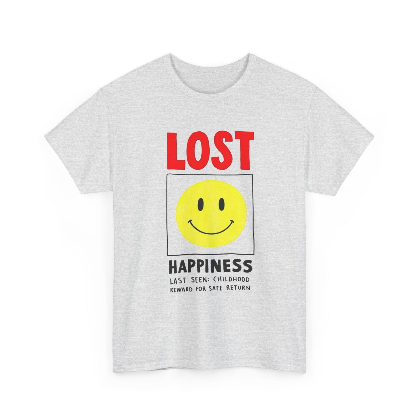 Lost Happiness Graphic T Shirt Unisex Adults NEW
