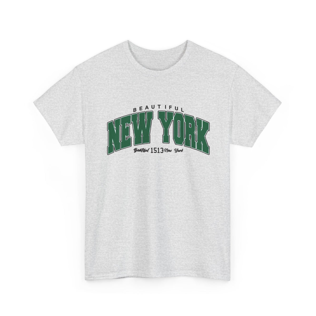 Beautiful New York Graphic T Shirt Men's Heavy Cotton Tee