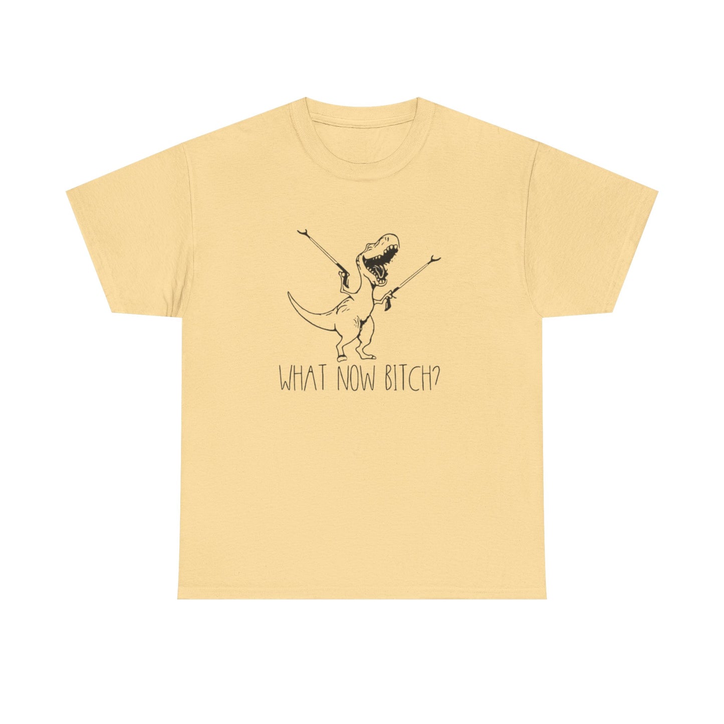 Hilarious Dinosaur Jokes WHAT NOW?? T Shirt S-5XL NEW Unisex Cotton Tee