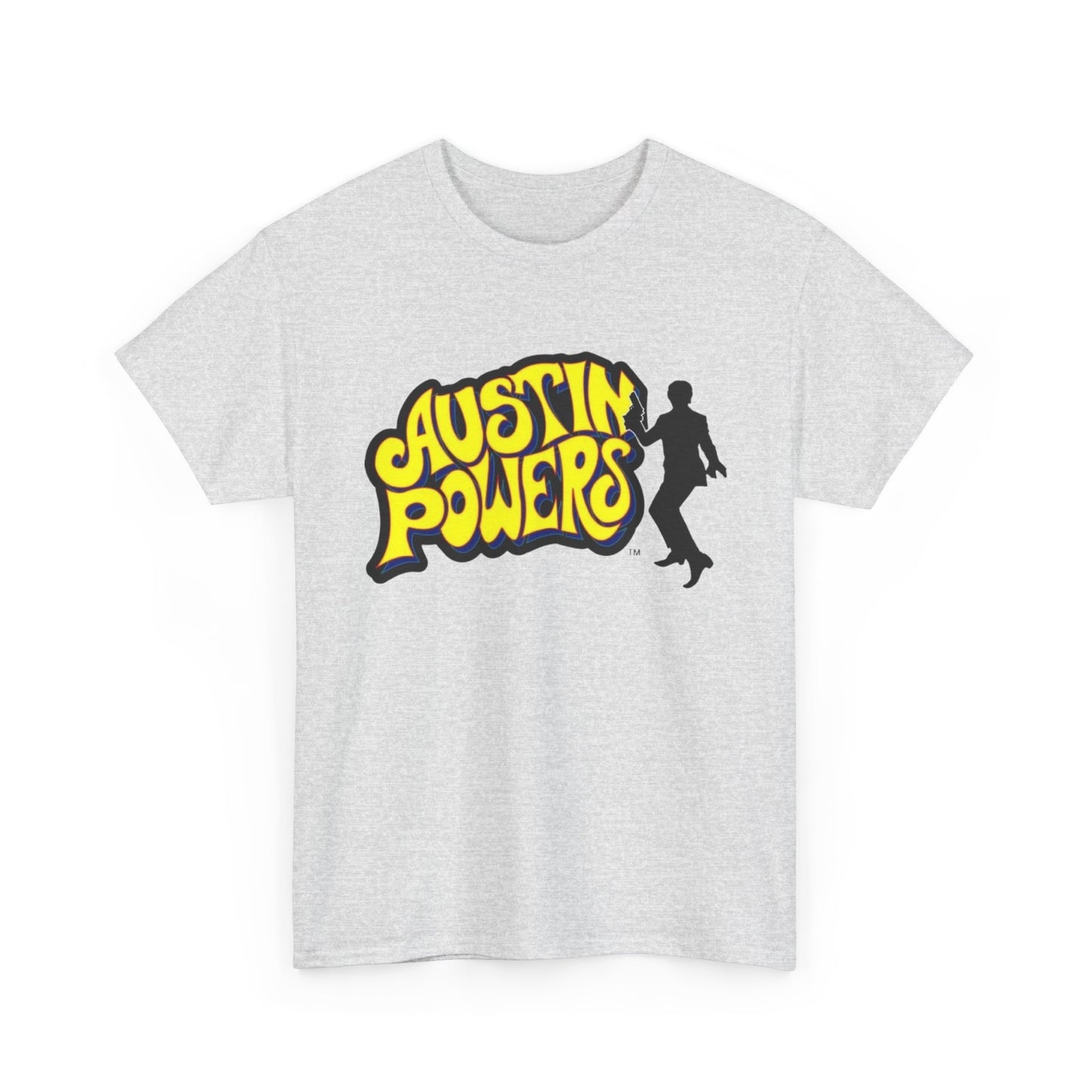 Austin Powers Retro Graphic T Shirt NEW Adult Cotton
