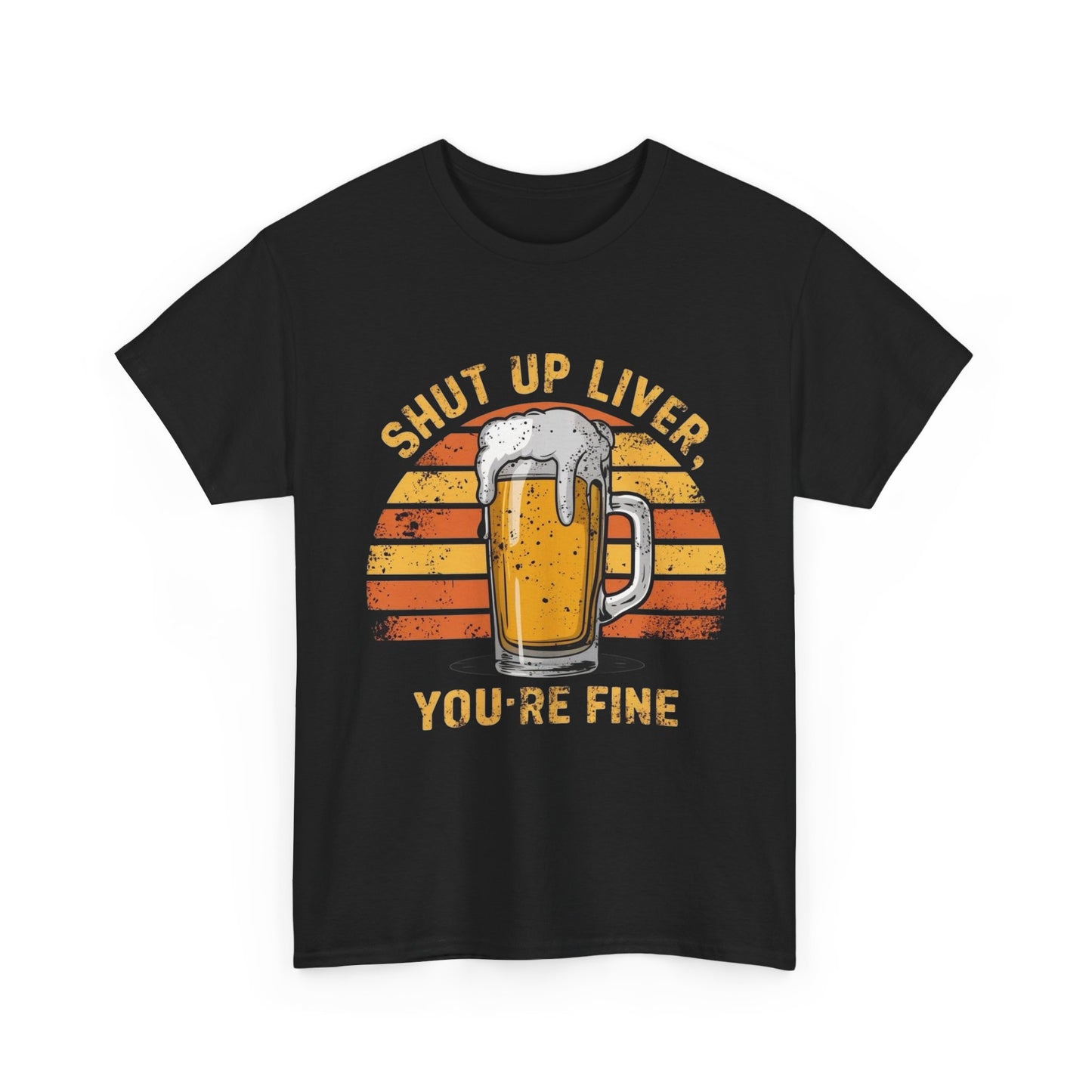 Hilarious Beer Graphic T Shirt ADULT Unisex Heavy Cotton Tee