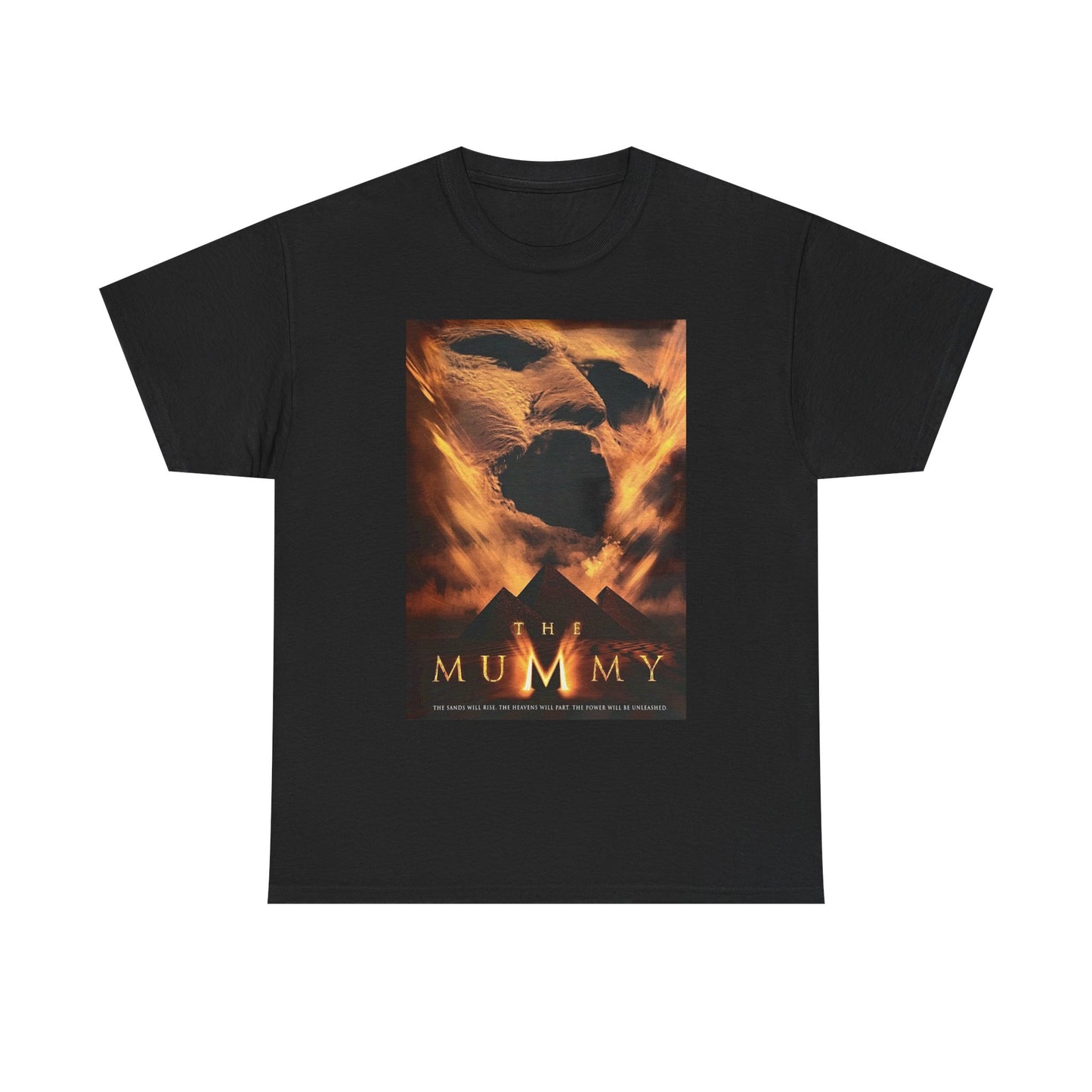 The Mummy T Shirt Retro Movie Poster Vintage 90s Unisex Heavy Cotton Tee