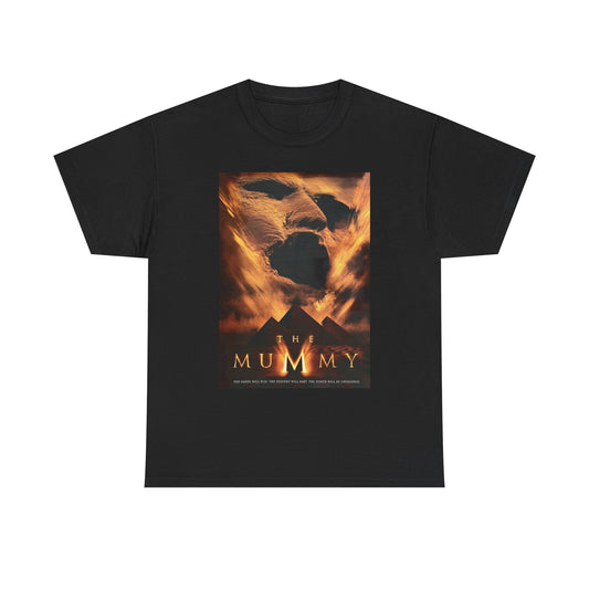 The Mummy T Shirt Retro Movie Poster Vintage 90s Unisex Heavy Cotton Tee