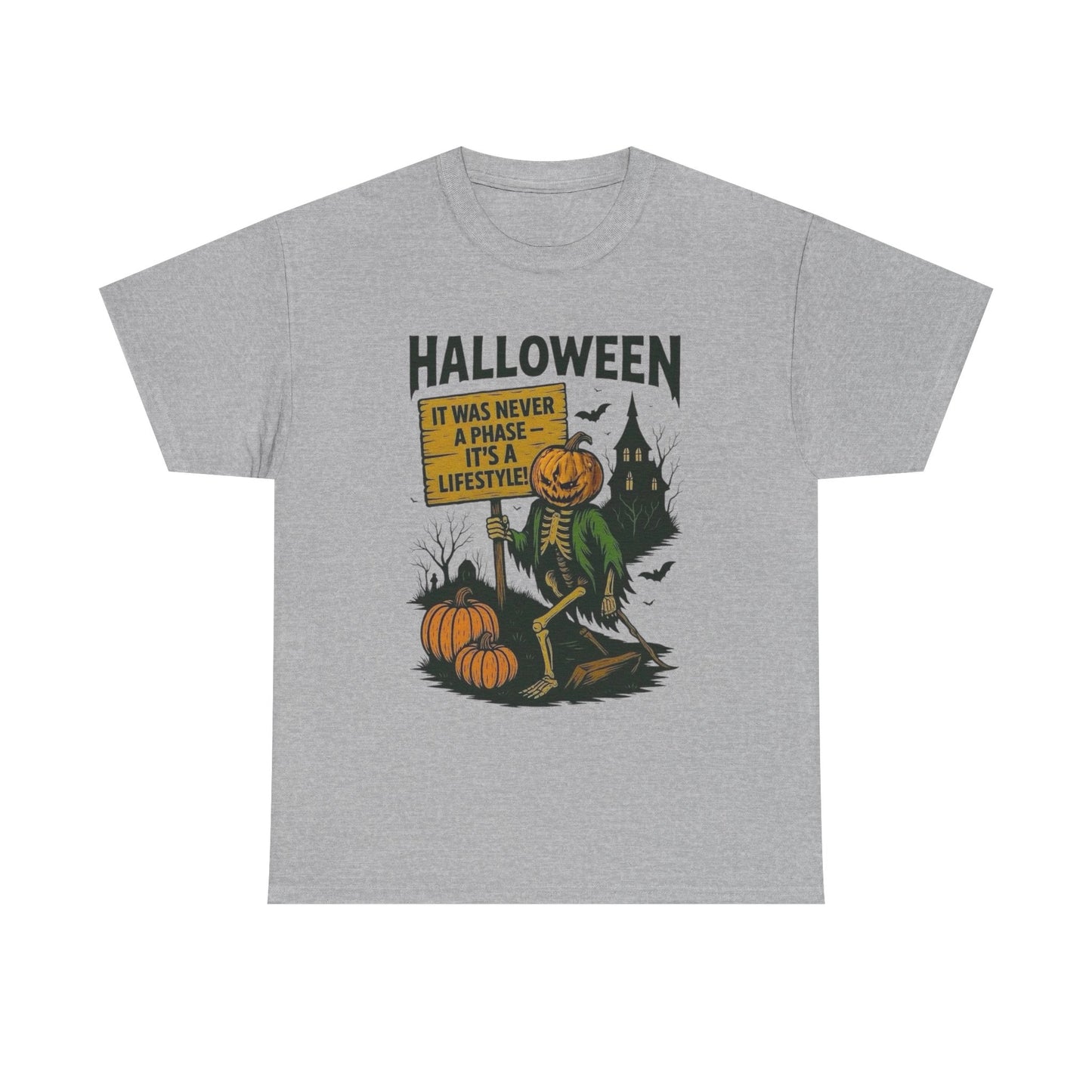 Funny Halloween Graphic T Shirt Heavy Cotton Tee NEW ADULT UNISEX