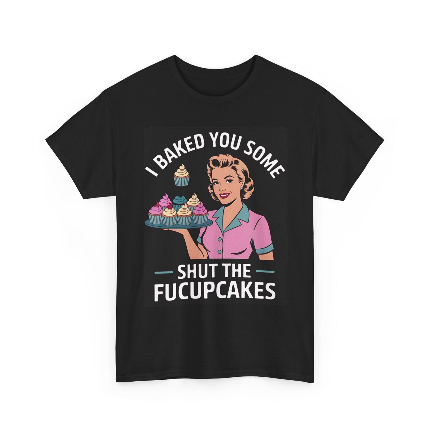 Funny Baking Retro Graphic T Shirt Women's Cotton Tee BRAND NEW